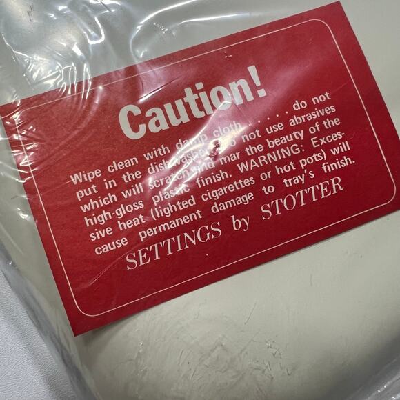 Mid Century Stotter Settings Blue Green Molded Plastic Hippo Serving Tray Op Art - Picture 13 of 13